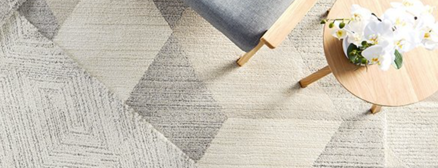 Textured Hexagon Rug