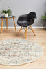 Epoch 911 Silver Round Rug