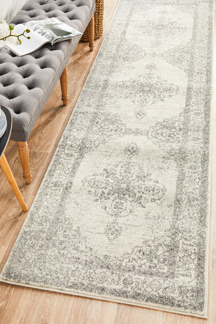 Epoch 977 Silver Runner Rug