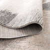 Dorado Grey Beige Faded Abstract Rug - D005