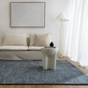 Abasco Steel Blue Knitted Wool Rug