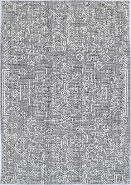 Villa Bule Ash Tribal Flatweave Rug